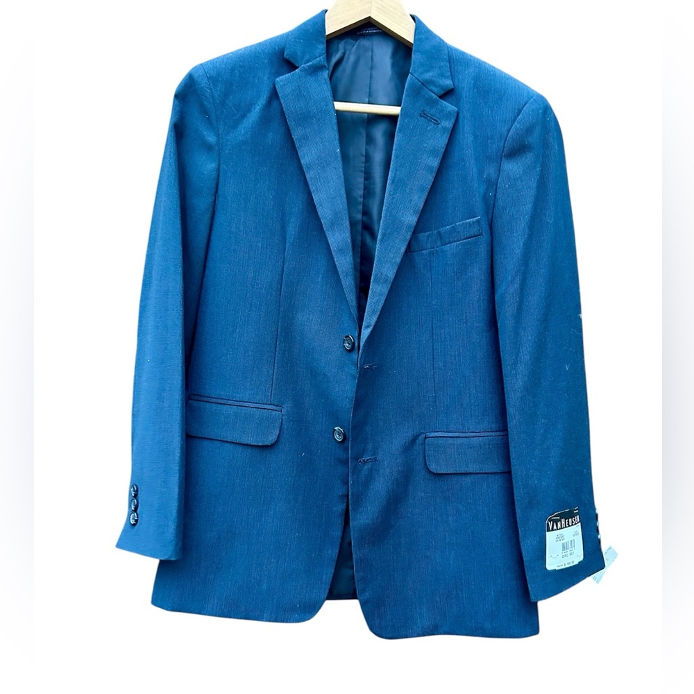 Van Heusen Boys Blue Blazer Jacket